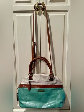 Stone Mountain Bonded Leather Shoulder or Tote Purse